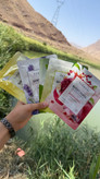 ماسک ورقه ای صورت مدل Sheet Mask (مجموعه ۵ عصاره)