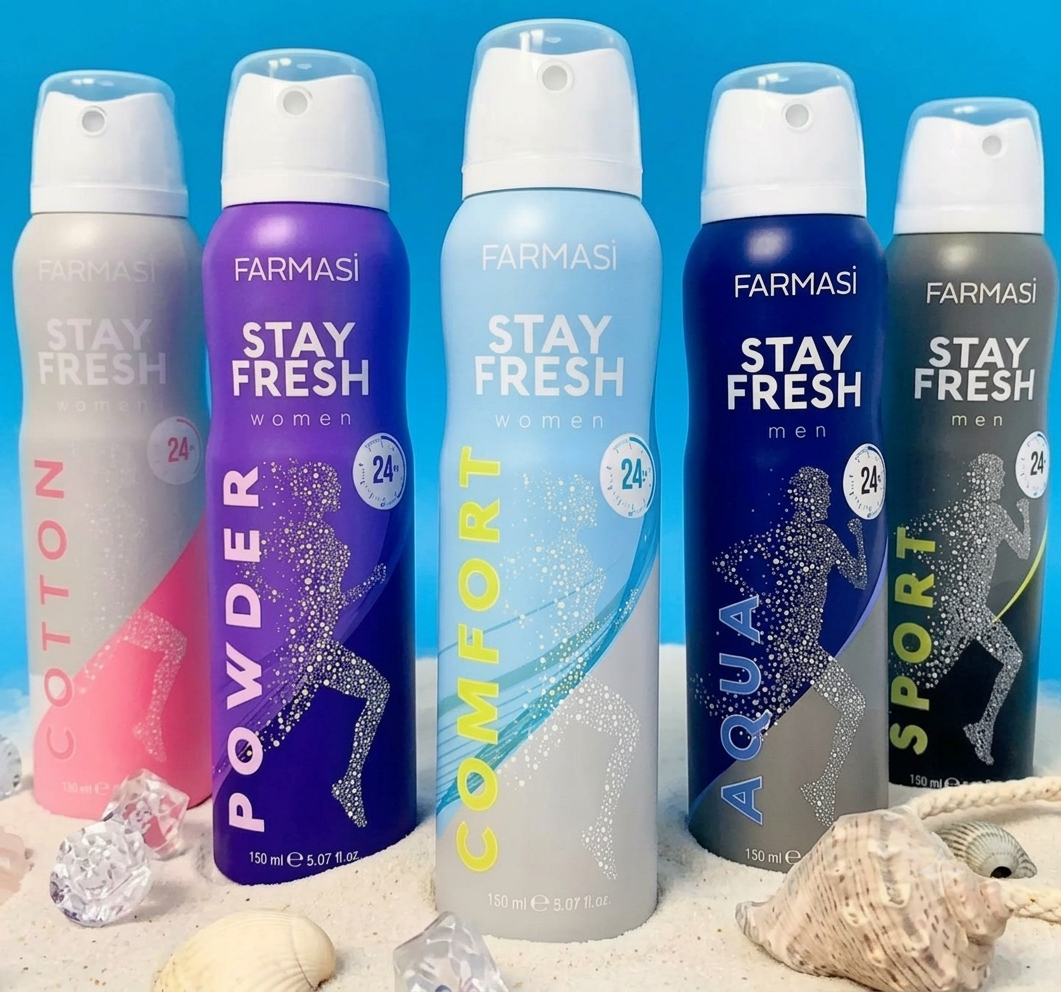 اسپری ضد تعریق مدل Stay Fresh حجم ۱۵۰ میل