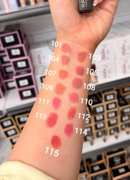 رژ لب جامد مات پودری مدل Pure Matte