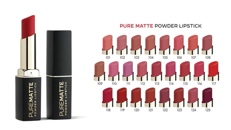 رژ لب جامد مات پودری مدل Pure Matte