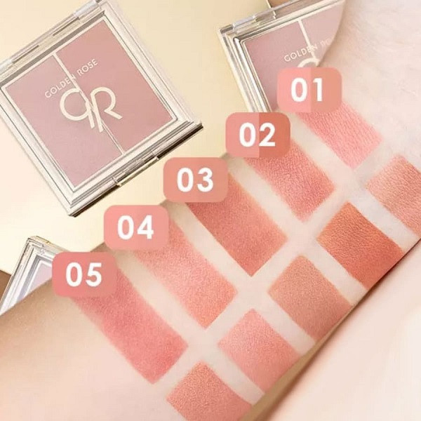 رژگونه دوتایی مدل Duo Blush