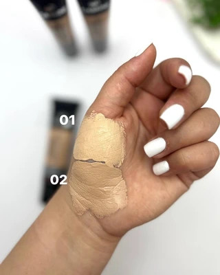 کرم پودر مات فول کاور Derma حجم 40 میل